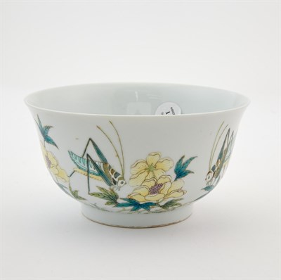 Lot 328 - A Chinese Enameled Porcelain Bowl