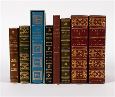 Lot 120 - [ANGLING] Seven titles in eight volumes on...