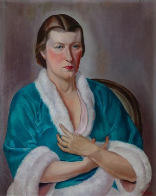 Lot 10 - Agnes Clarke American, 20th Century Madame L...