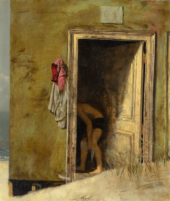 Lot 2145 - Walter Stuempfig American, 1914-1970 Bather,...