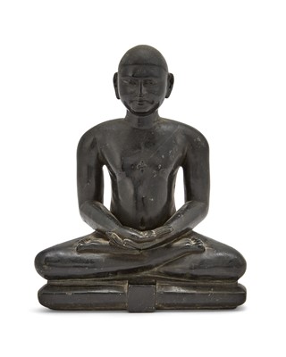 Lot 572 - An Indian Jain Stone Carving of Jina