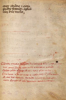 Lot 35 - A 15th-century Breviarum Minorum from the library of an accused Episcopalian heretic
