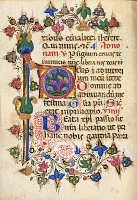 Lot 43 - Charming small-format Book of Hours dated 1442