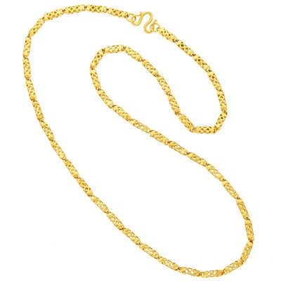 Lot 1179 - Gold Chain Necklace