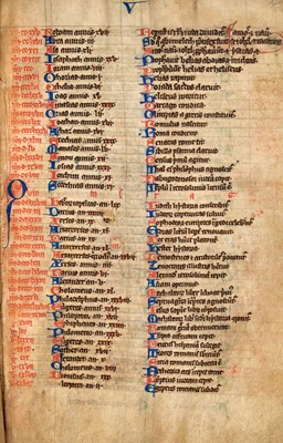Lot 39 - The Etymologiae of St. Isidore in early manuscript