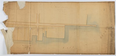 Lot 78 - An 1810 view of Water Street