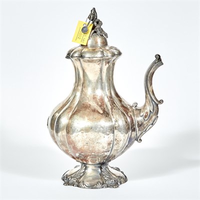 Lot 2 - Silver Plated Coffee Pot, damaged, Reed & Barton