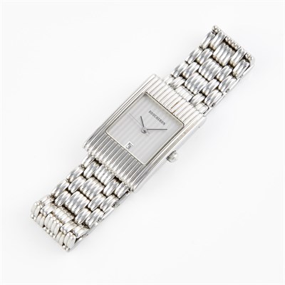 Lot 61 - Ladys Metal Bracelet Watch, Boucheron, Quartz...