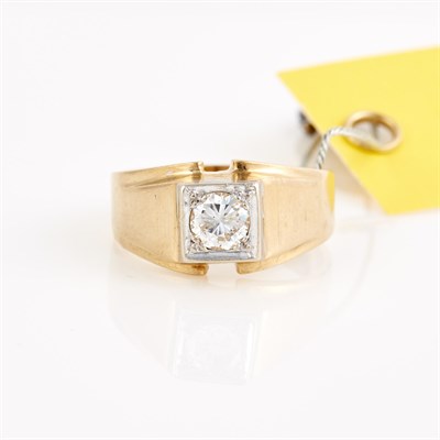 Lot 84 - Diamond Solitaire Ring about 0.80 ct., 14K 5...