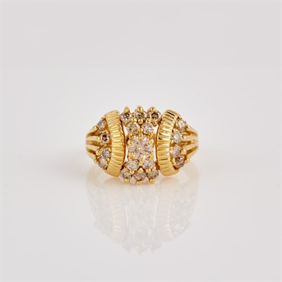 Lot 364 - Diamond Ring, 14K 3 dwt.