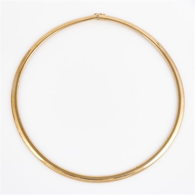 Lot 395 - Gold Necklace, 14K 27 dwt.
