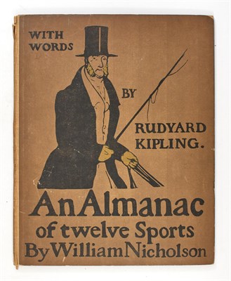 Lot 237 - An Almanac of Twelve Sports. With words by Rudyard Kipling.