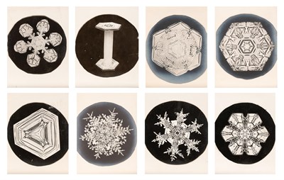Lot 2015 - BENTLEY, WILSON A. (1865-1931) Eight gold...