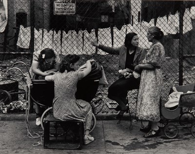 Lot 2083 - ROSENBLUM, WALTER (1919-2000) Women in Front...