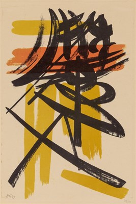 Lot 2190 - Hans Hartung (1904-1989) L-06 (SCHMÜCKING 62)...