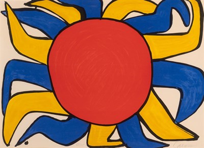 Lot 2202 - Alexander Calder (1898-1976) SUN Color...