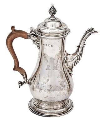 Lot 152 - George III Sterling Silver Coffee Pot