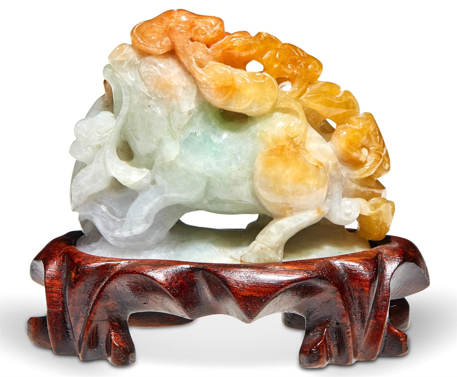 Lot 108 - Chinese Jadeite Carving Figure of a Pig