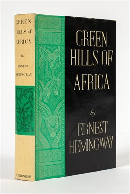 Lot 97 - HEMINGWAY, ERNEST Green Hills of Africa. New...