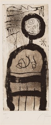Lot 101 - Joan Miró (1893-1983) LA CRÉOLE (DUPIN 147)...