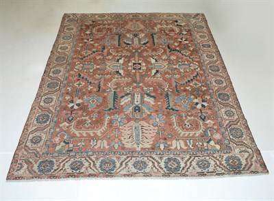 Lot 372 - Heriz Carpet Northwest Persia, circa 1930 The...