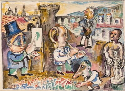 Lot 2148 - Collection: Estate of Harry Lowe David Burliuk...