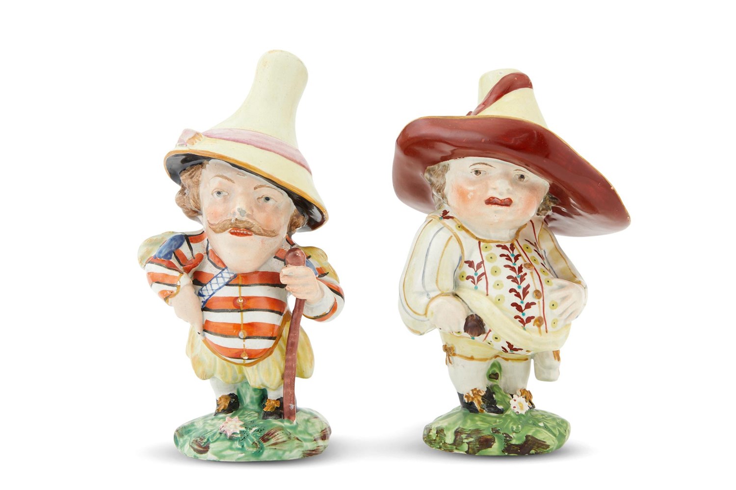 Lot 126 - Two Porcelain Mansion House Dwarfs