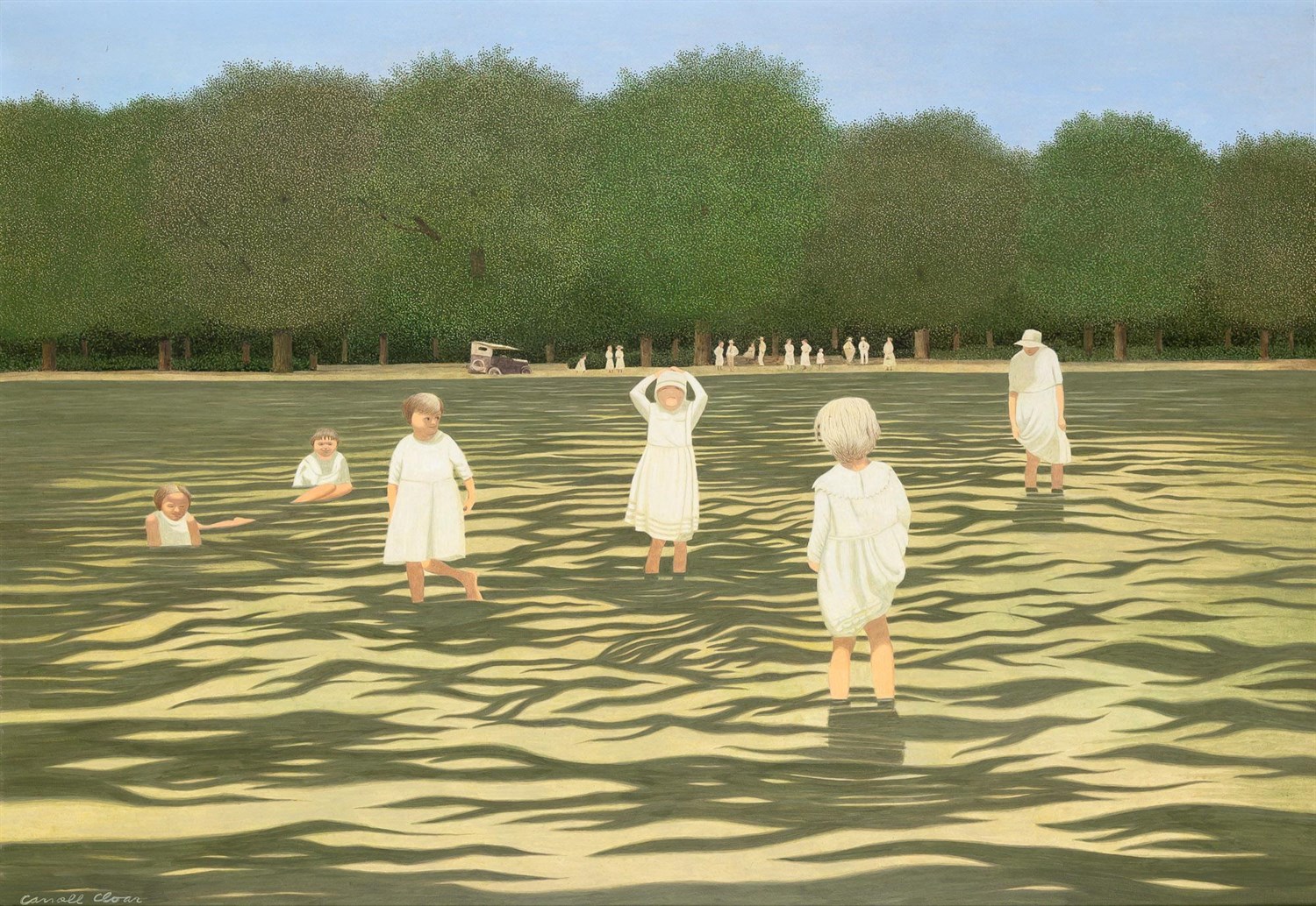 Lot 564 - Carroll Cloar American, 1913-1993 Sunday at...