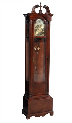 Lot 210 - Howard Miller Chippendale Style Mahogany Tall...