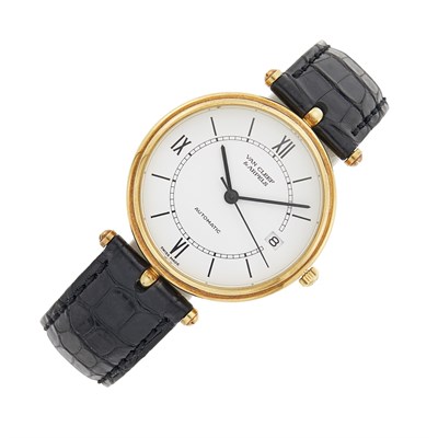 Lot 39 - Van Cleef & Arpels Gold 'La Collection' Wristwatch