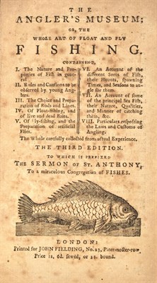 Lot 122 - [ANGLING] Four 18th century works on angling....