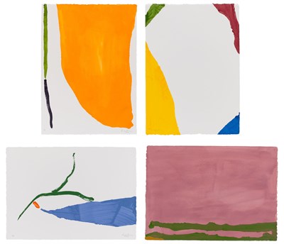 Lot 47 - Helen Frankenthaler (1928-2011) FOUR POCHOIRS...