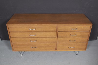 Lot 556 - George Nelson Walnut Double Chest of Drawers