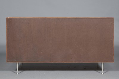 Lot 556 - George Nelson Walnut Double Chest of Drawers