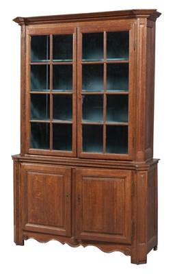 Lot 1038 - Louis XVI Style Oak Bookcase Height 6 feet 10...