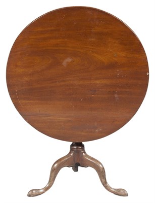 Lot 343 - George II Style Mahogany Tilt Top Table