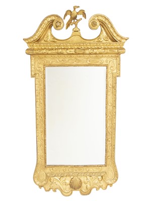 Lot 156 - George II Style Giltwood Mirror