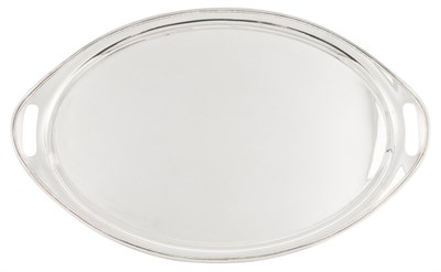Lot 1288 - American Sterling Silver Two-Handled Tray