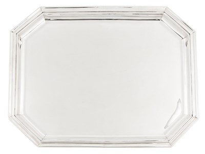 Lot 1212 - Continental Silver Tray