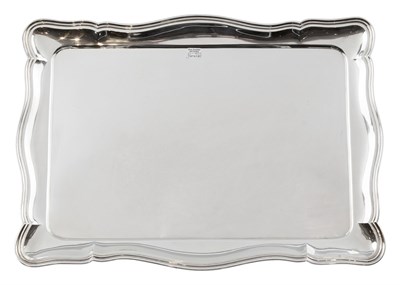 Lot 13 - Japanese Sterling Silver Tray