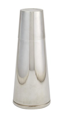 Lot 671 - Napier Silver-Plated Cocktail Shaker