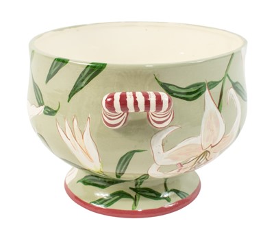 Floral Painted Ceramic Tureen