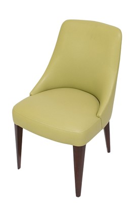 Modern Green Leather Chair
