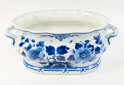 Delft Blue and White Open Tureen