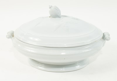T.R. Boote White Porcelain Covered Tureen