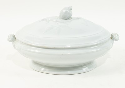 T.R. Boote White Porcelain Covered Tureen