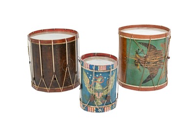 Lot 158 - Group of Three Drum-Form End Tables