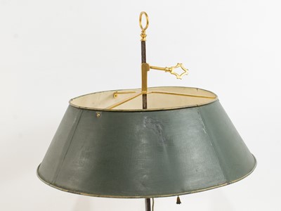Lot 94 - Louis XVI Style Gilt Metal Bouillotte Lamp