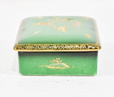 Carlton Ware Glazed Ceramic Trinket Box