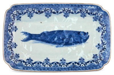 Lot 156 - Chinese Export Porcelain Herring Dish